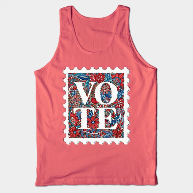 Vote Tank Top by Valentina Harper